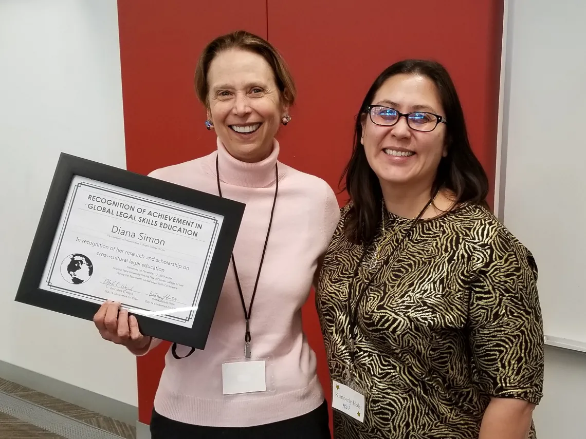 Diana Simon recognized with an individual Global Legal Skills Award Diana Simon recognized with an individual Global Legal Skills Award